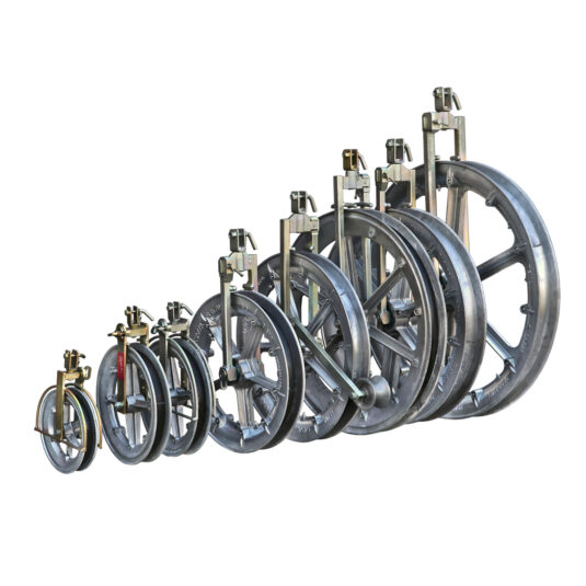 Accesorios para tendido de cables aéreos